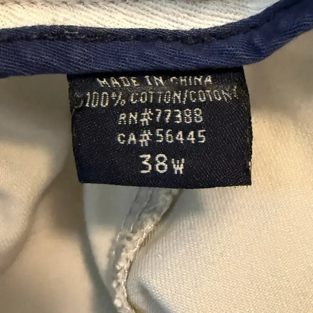 J Crew Broken In Shorts Cotton Khaki Mens 38